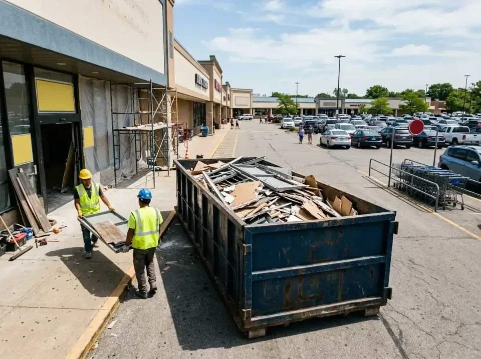 retail-store-renovation-debris-003 — frequently asked questions, Roll-off Dumpster Rentals in Georgetown, TX